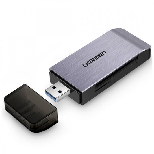 Ugreen SD / micro SD / CF / MS card reader for USB 3.0 gray /50541