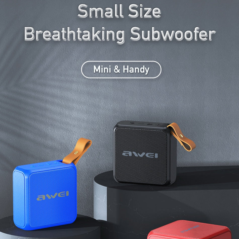 مكبر صوت لاسلكي محمول للاستخدام الخارجي من Awei Mini Y119