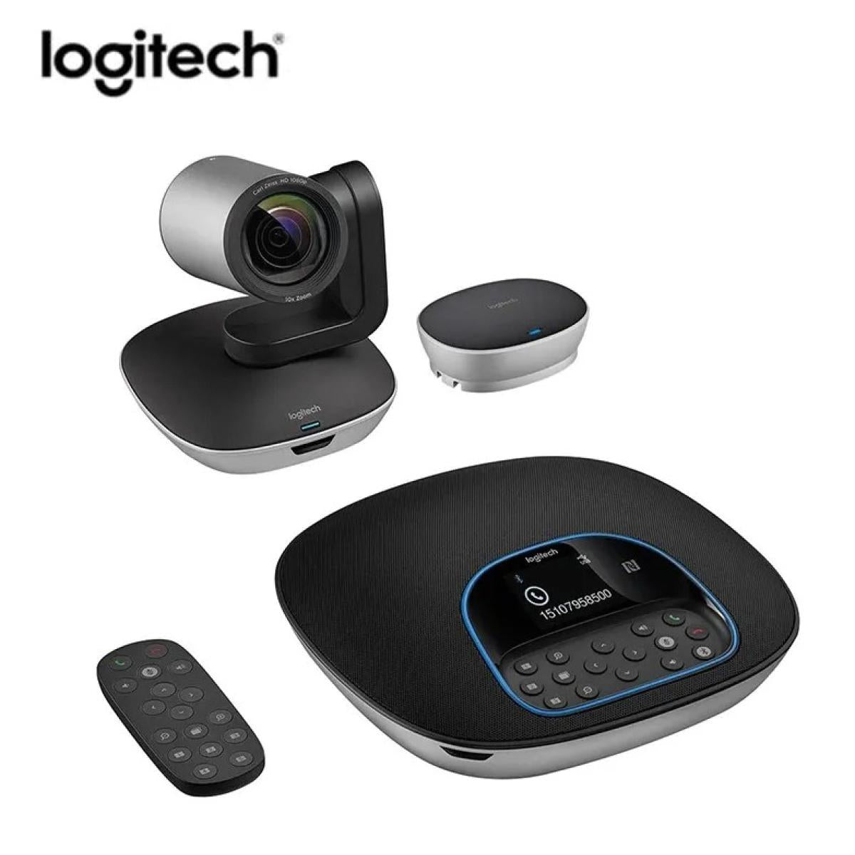 Logitech C3500 GROUP Video Conferencing System with STMP100 Expansion Microphones