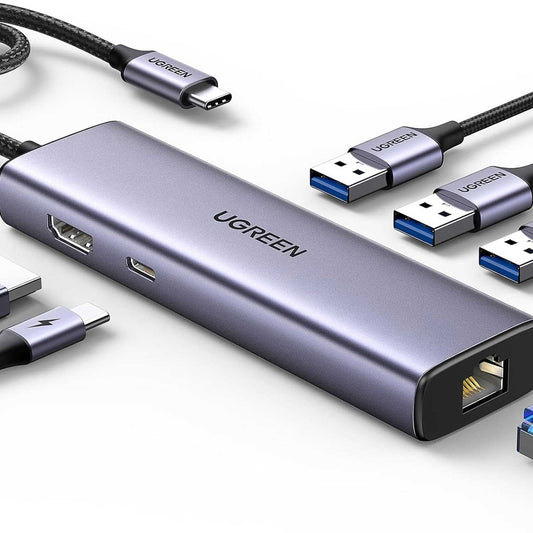 Ugreen 6-in-1 Multifunctional USB-C Hub / 45000