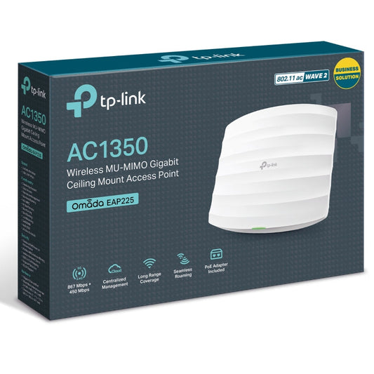 نقطة وصول جيجابت لاسلكية ثنائية النطاق AC1350 مثبتة في السقف / EAP225