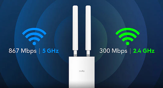 موسع نطاق Wi-Fi AC1200 الخارجي Cudy RE1200