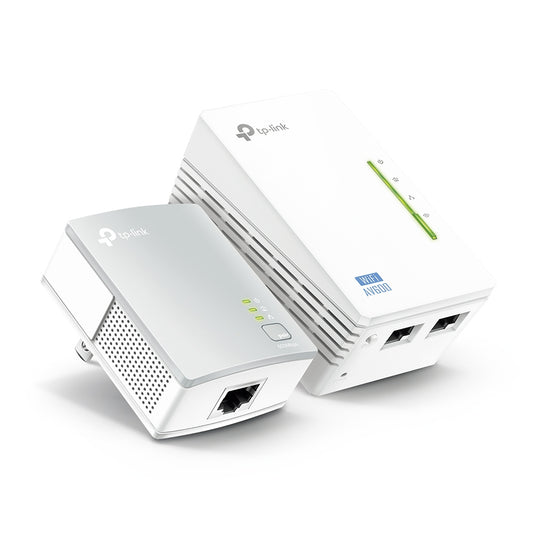 موسع نطاق شبكة باستخدام خطوط الكهرباء يدعم سرعة لغاية 300 كيجا بت  / TL-WPA4220KIT
