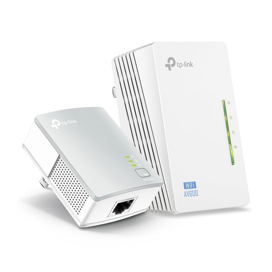  موسع نطاق شبكة باستخدام خطوط الكهرباء يدعم سرعة لغاية 300 كيجا بت  / TL-WPA4220KIT