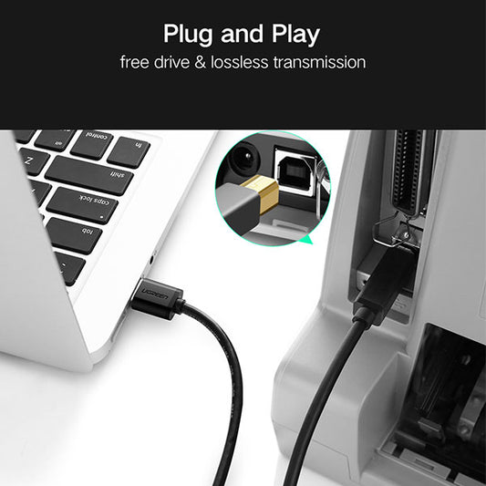 UGREEN USB 3.0 A Male to B Male Printer Cable /US210