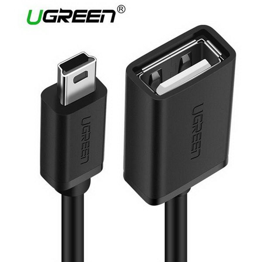 UGREEN Mini USB Male to USB Female OTG Cable / 10383