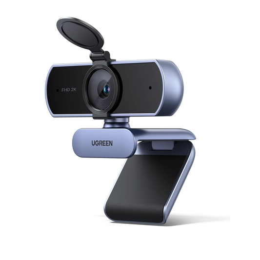 UGREEN 2K Webcam, Full HD 1080P Webcam for PC, Web Camera with Autofocus/25442