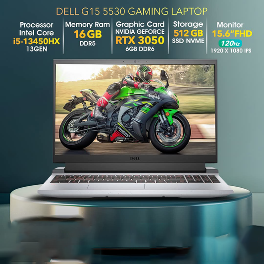 Dell G15 i5 13Gen RTX 3050 16GB RAM
