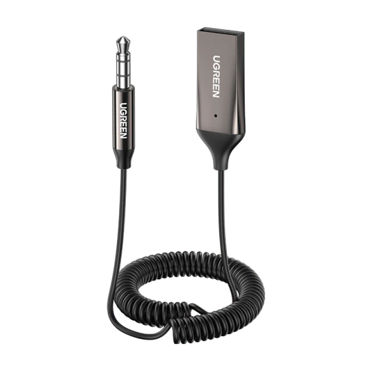 UGREEN Car Bluetooth 5.0 Receiver  Audio Adapter Black(5.0) / 70601