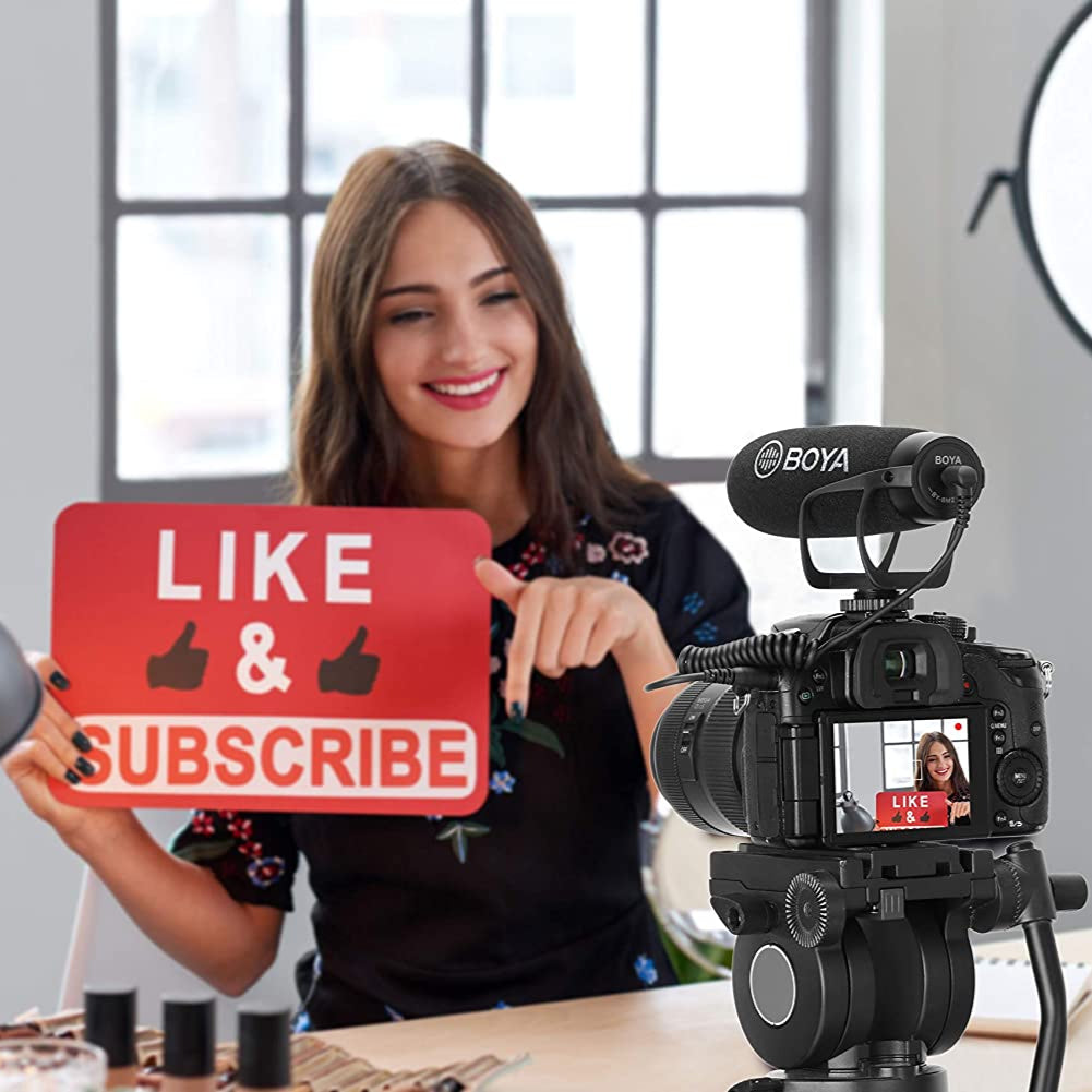 ميكروفون BOYA BY-BM2021 Super Cardioid Shotgun 