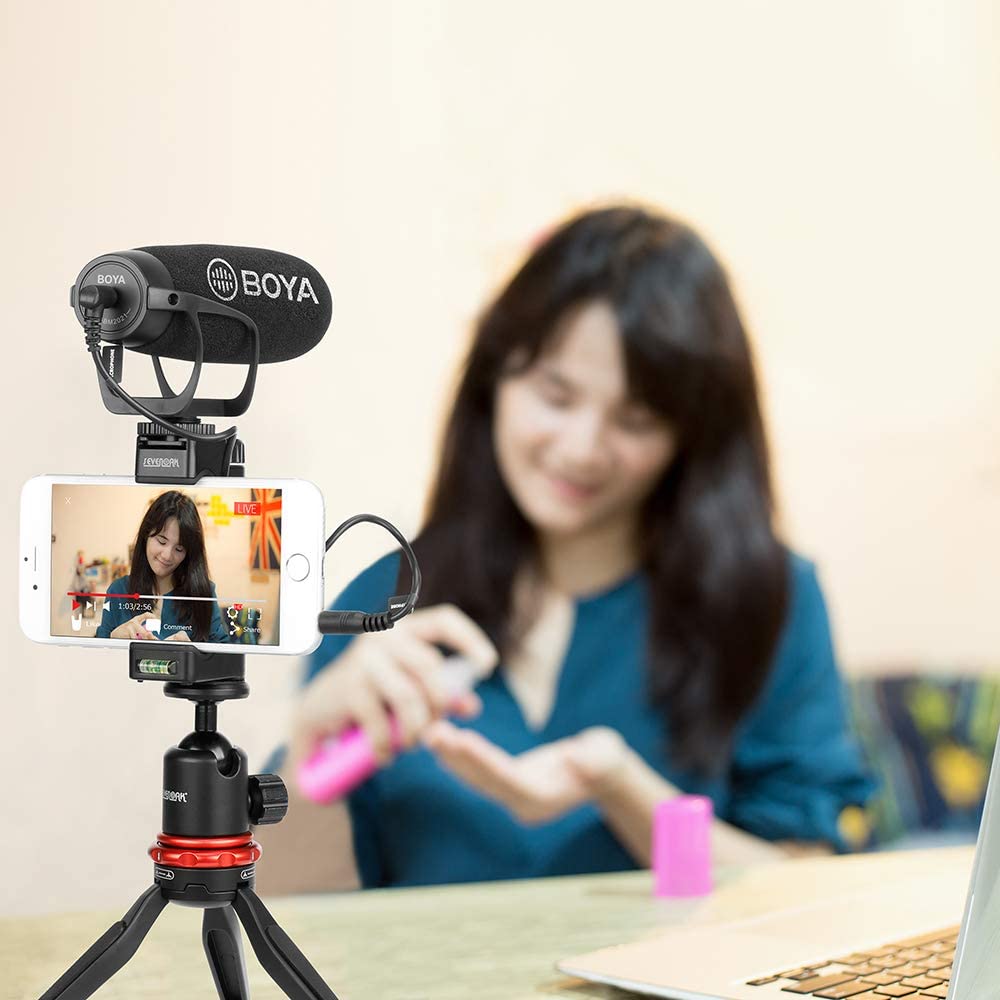 ميكروفون BOYA BY-BM2021 Super Cardioid Shotgun 