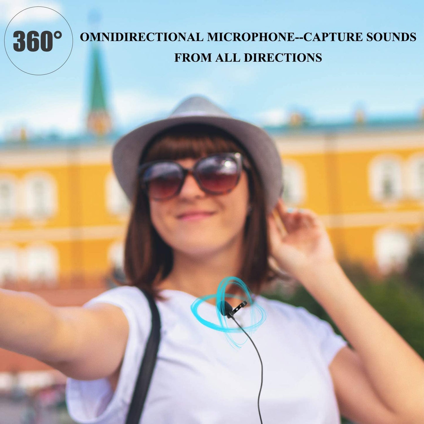 ميكروفون BOYA BY-M3D ثنائي الياقة بمنفذ USB من النوع C 