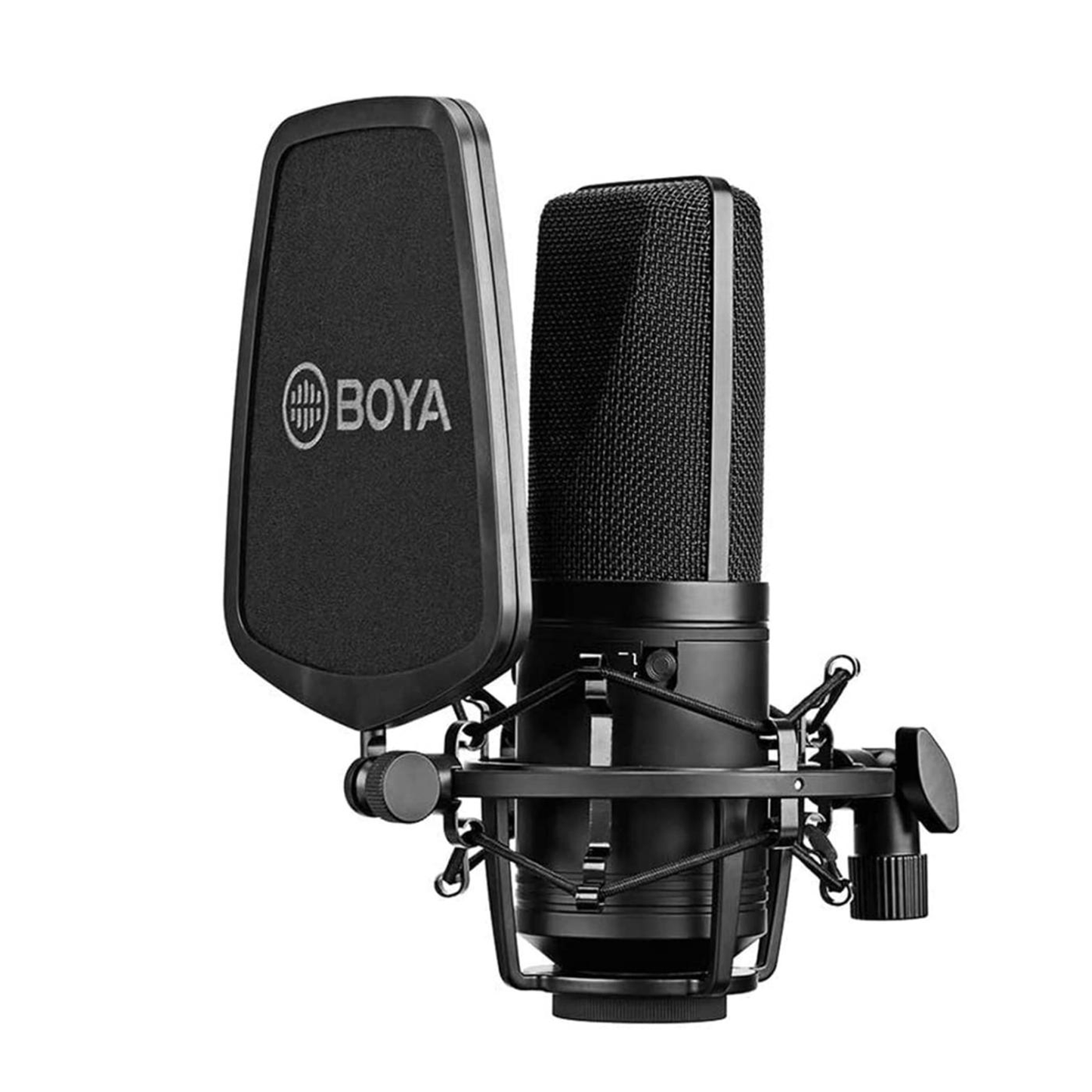 ميكروفون مكثف BOYA BY-M1000 ذو الحجاب الحاجز الكبير 