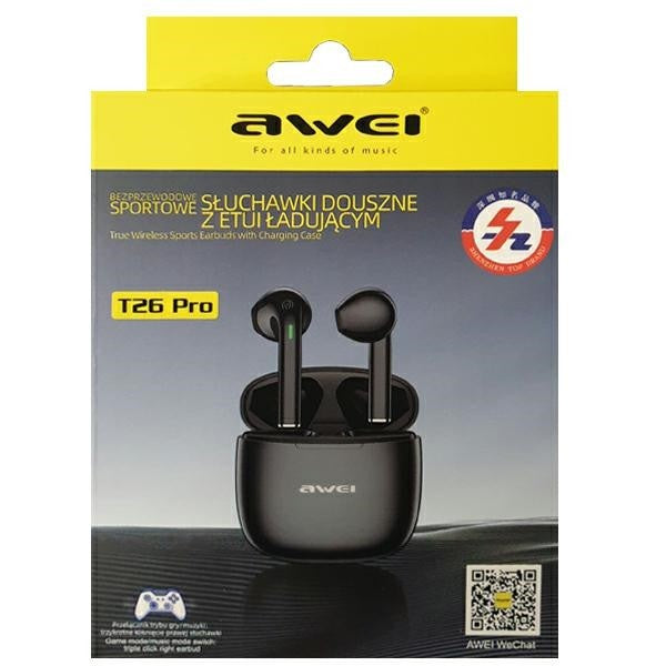 سماعات أذن لاسلكية Awei T26 Pro TWS