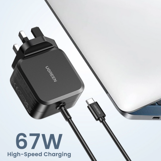 UGREEN USB-C 67W PD GaN Tech Power Adapter / 35063