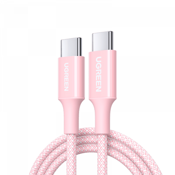 UGREEN USB-C to USB-C PD Fast Charging Braided Cable 5A Max /Multicolor/ L502