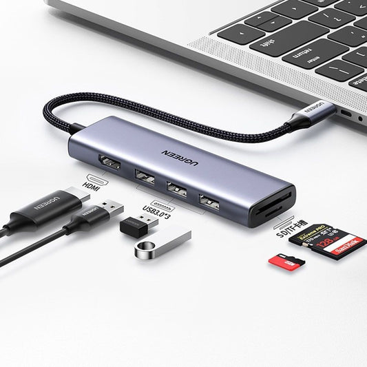 UGREEN 6-in-1 USB C Hub 4K@60Hz / 60383