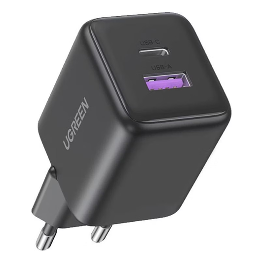 UGREEN 30W 2-Port GaN Fast Charger EU - Multicolor / X516
