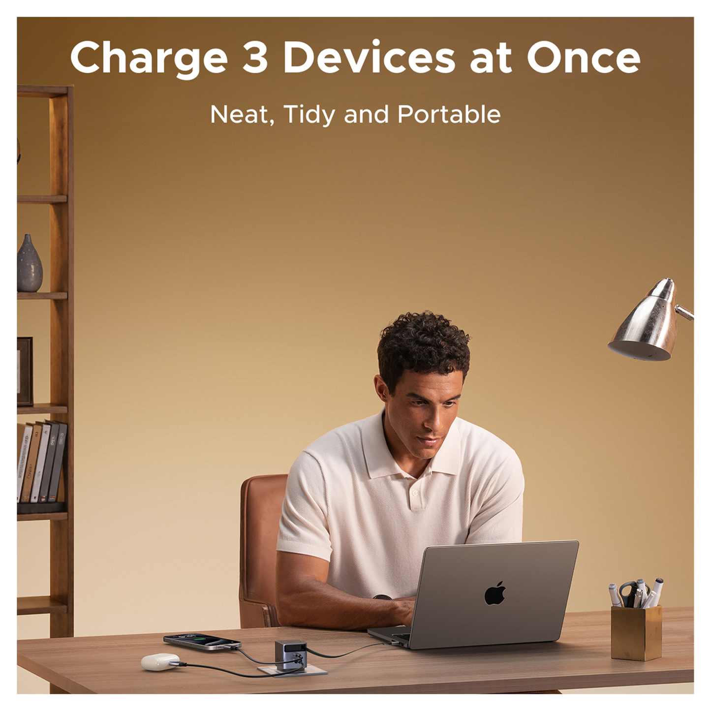 UGREEN 45W GaN USB-C Charger - 3-Port Fast Charging Adapter / X614-65822